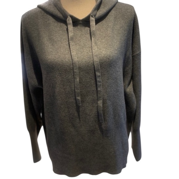 a new day Tops - A New Day Women’s Gray Sweater Sweatshirt Hoodie New Soft Cozy XL